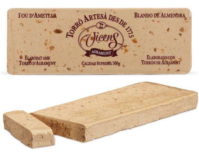 turrn blando de almendra 500gr