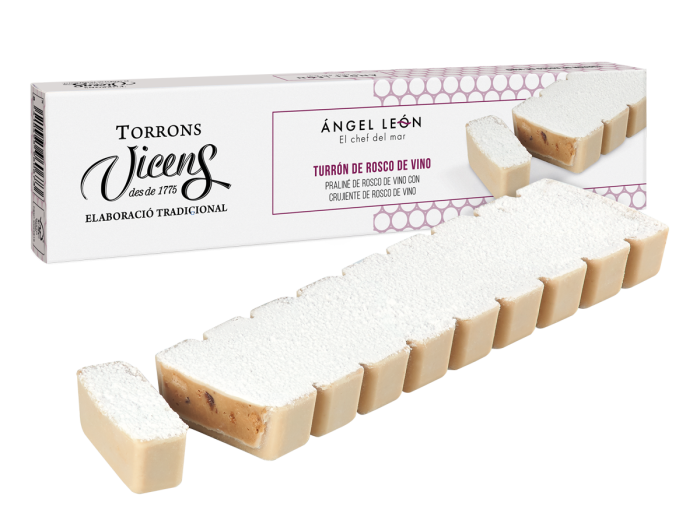 turr�n de rosco de vino by �ngel le�n 300g en estuche