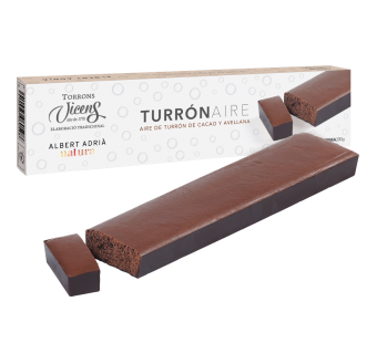 turr�n aire de cacao y avellana albert adri� 200g