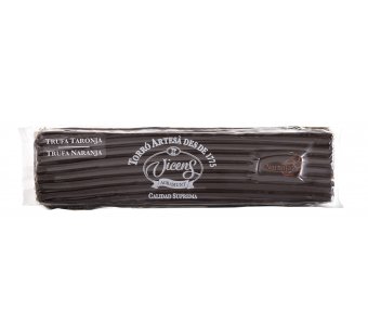 turr�n de trufa a la naranja especial alargado 300 gr