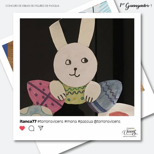 concurso de dibujo de figuras de pascua torrons vicens