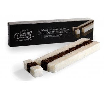 turr�n de coco con chocolate 300g excellence