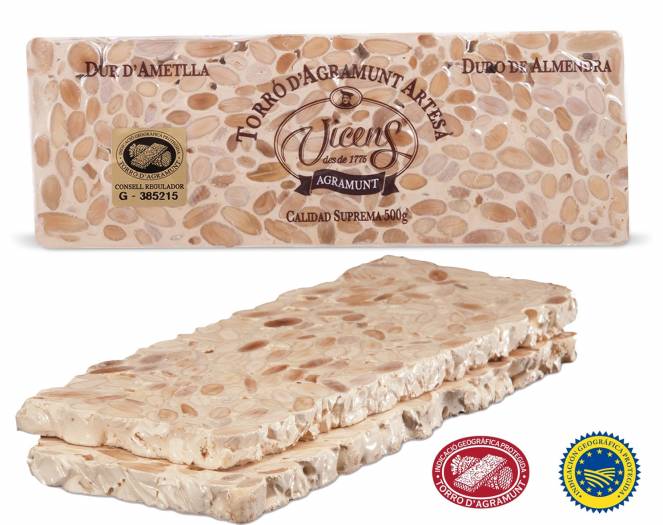 turrn duro de almendra 500g