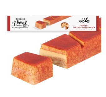turr�n de tarta de queso vasca by jos� andr�s 200g