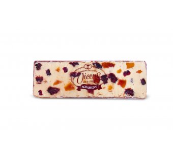 turr�n de yogur con ar�ndanos y papaya 80g
