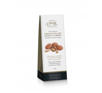 tucanias chocolate con leche y turr�n estuche 100gr