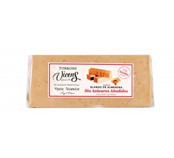 turr�n blando de almendra con edulcorantes 250gr