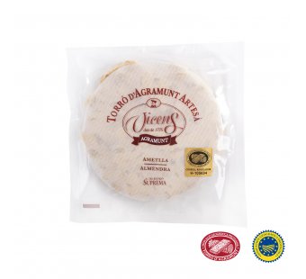 torta de turr�n de agramunt de almendra 200gr