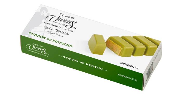 turron de pistacho 150g en estuche
