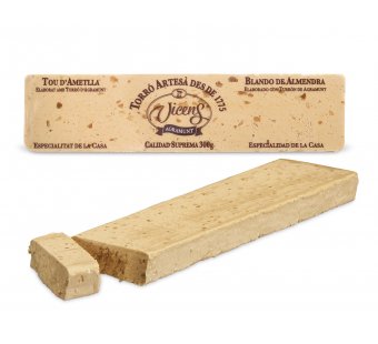 turr�n blando de almendra alargado 300 gr
