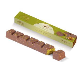 turr�n dubai de chocolate con pistacho & kadaif 200g en estuche