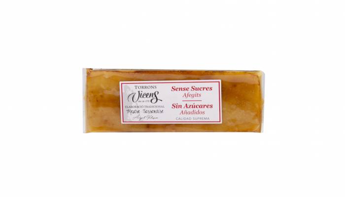 turrn de yema quemada con edulcorantes 80gr