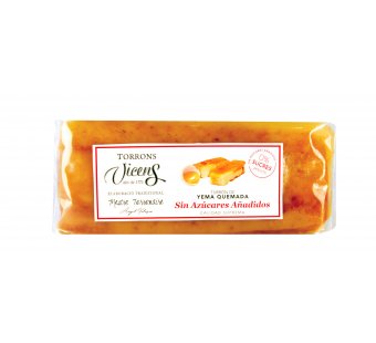 turr�n de yema quemada con edulcorantes 250 gr