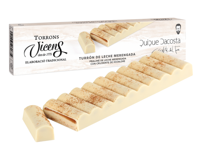 turr�n de leche merengada by quique dacosta 300g en estuche