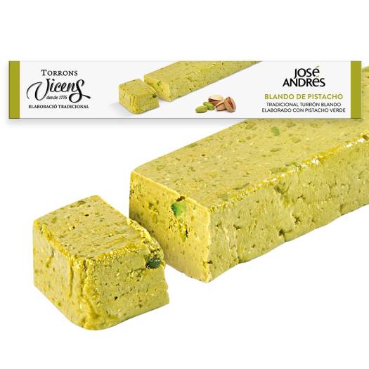 turrn blando de pistacho by jos andrs 200g