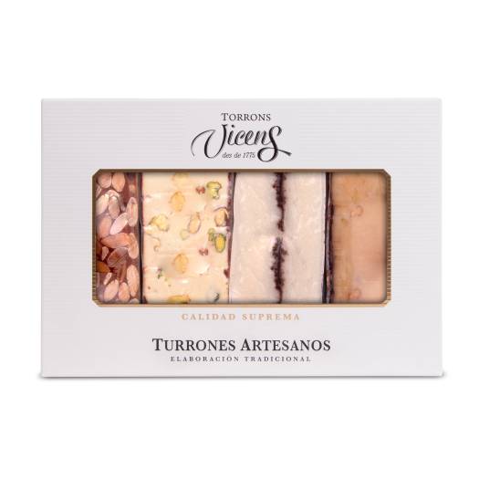 caixa de 4 torrons artesans 80gr n2