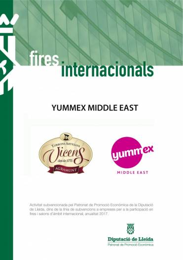 torrons vicens is once again promoted in dubai