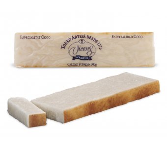 turr�n de coco especial alargado 300 gr