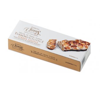 turr�n duro crujiente souffl� almendra con chocolate 100gr excellence