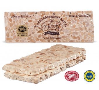 turr�n duro de almendra 500g